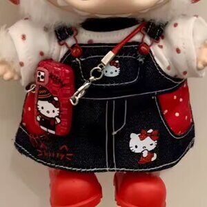 🎈Labubu - Hello Kitty Cellphone, Red